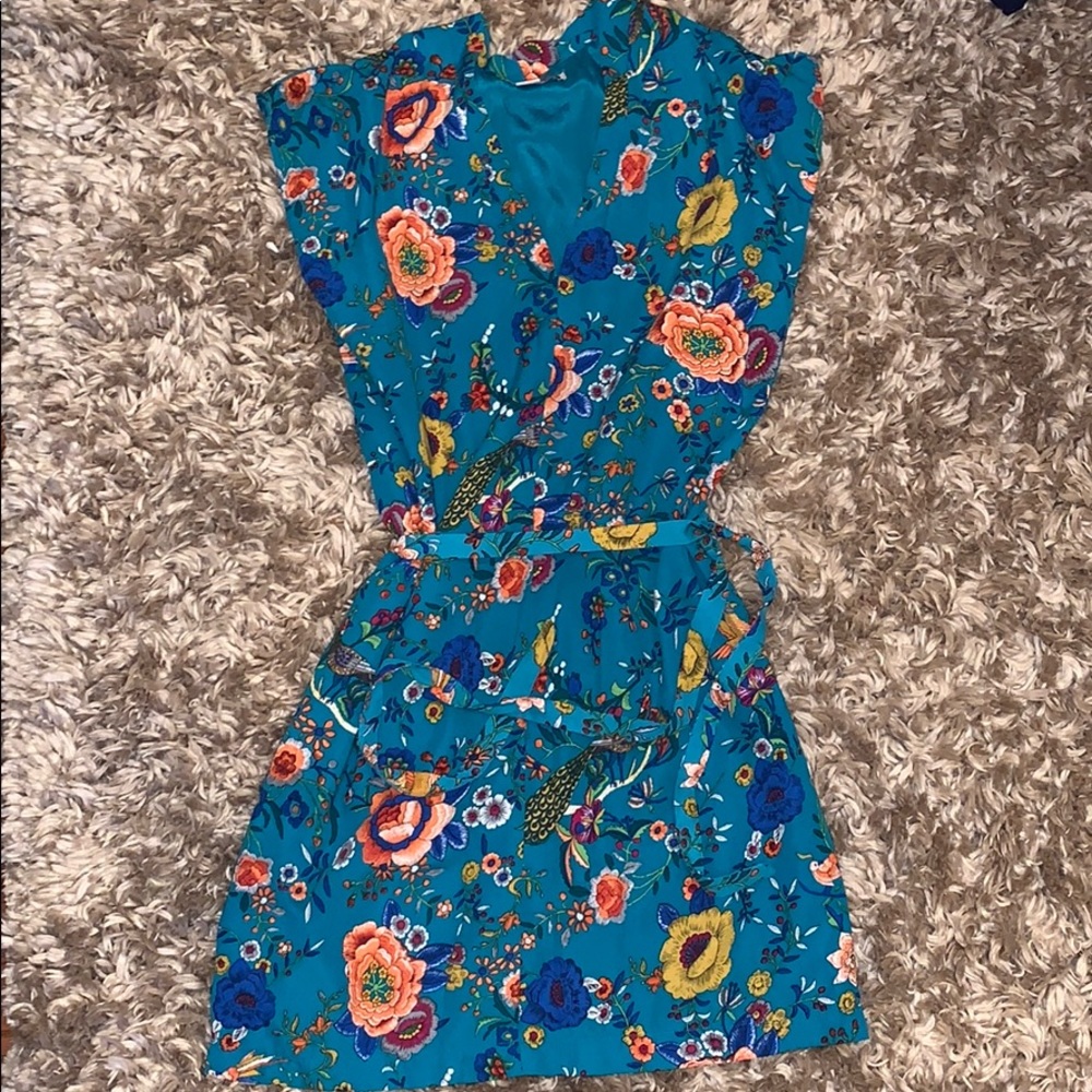 Teal dress